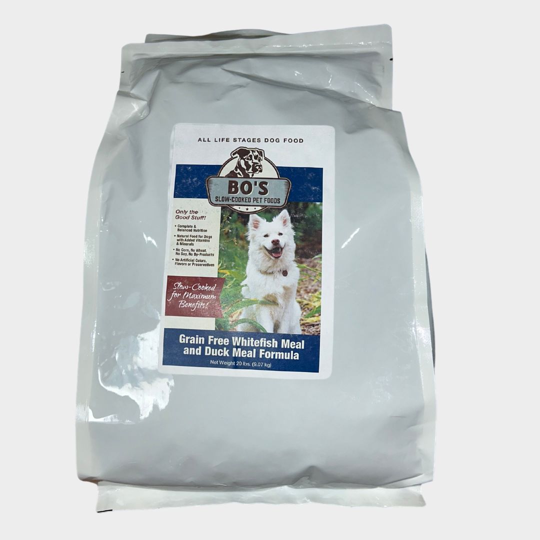 Bo s Slow Cooked Grain Free Whitefish Meal and Duck Meal Formula