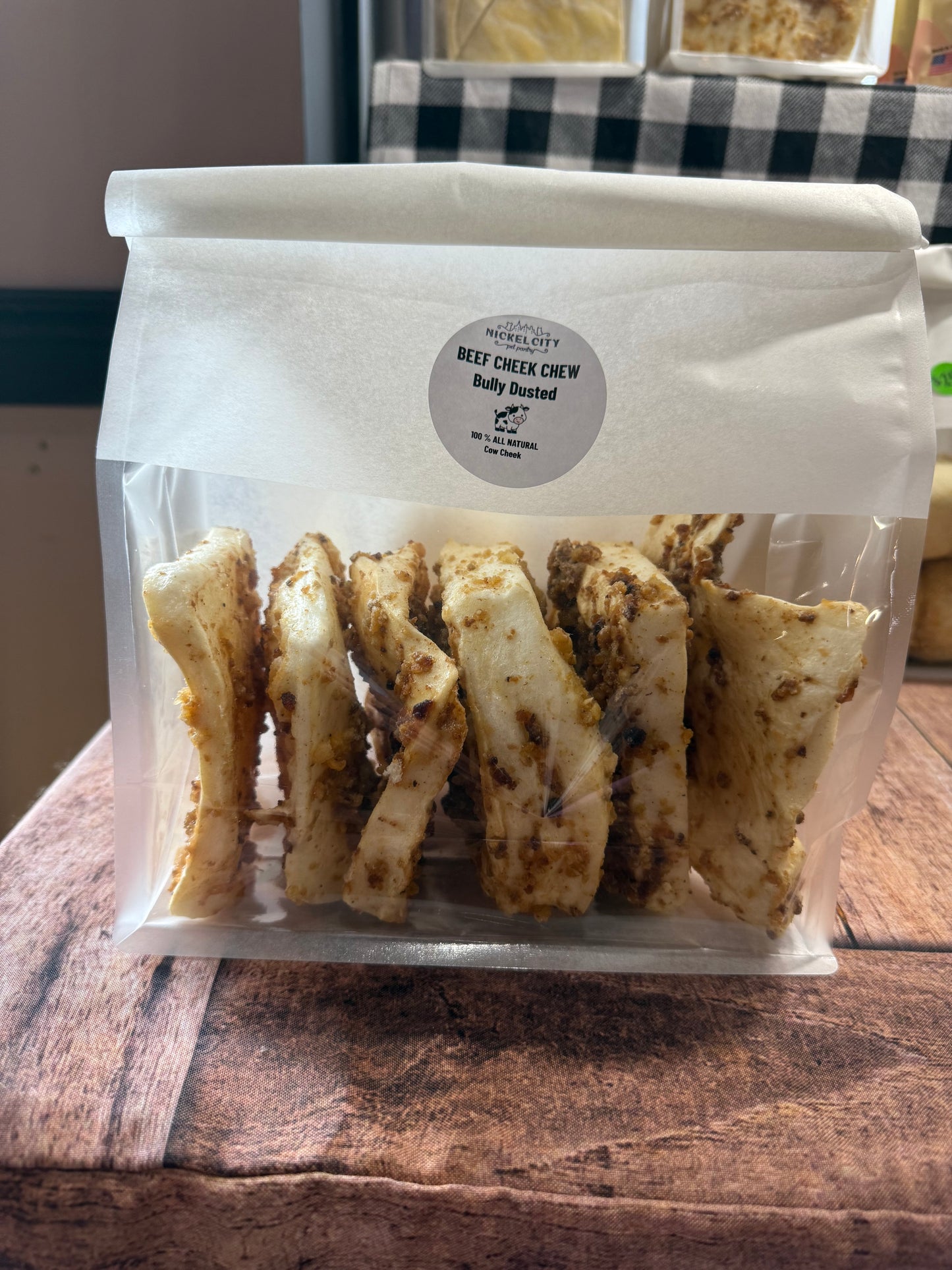 Beef Cheek Chips Pack