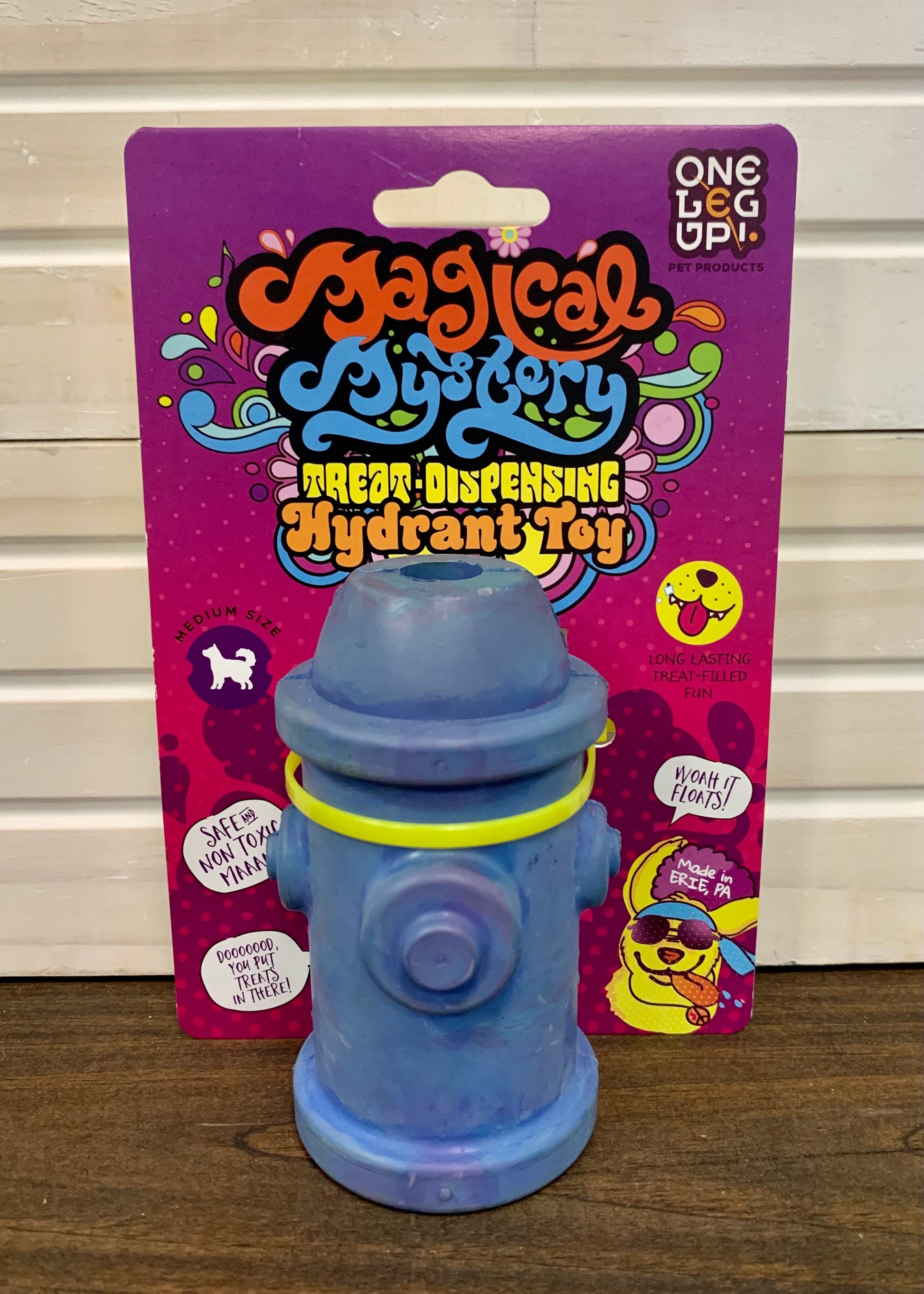 One Leg Up Magical Mystery Hydrant Toy - Nickel City Pet Pantry