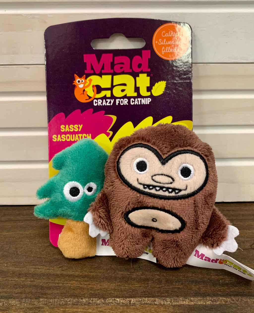 Mad Cat Sassy Sasquatch Catnip Toy– Nickel City Pet Pantry